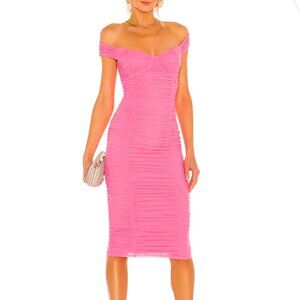 Tabitha Midi Dress Bubblegum Pink